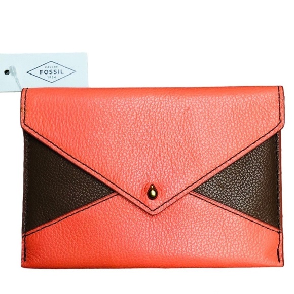 Fossil Retired Sofia Envelope Clutch NWT - Picture 1 of 8